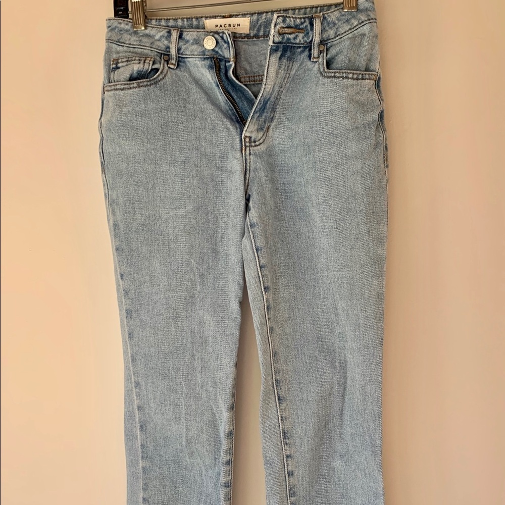 PacSun Light Wash Mom Jeans